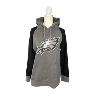 Fanatics Philadelphia Eagles black and gray hoodie - L
